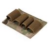 Organização Tática Multifuncional e Armazenamento Velcro em Massa Ferramenta Coldre de Espingarda Velcro Exterior Bolsa Coldre de Bala de 4 Furos