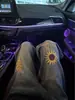 Jeans con Bordado Floral para Hombre, Rectos Sueltos de Pierna Ancha, Pantalones de Alta Gama Estilo Americano, Marca de Tendencia, Pantalones Largos con Diseño Elegante