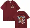 Nova Camiseta de Manga Curta Estampada de Cor Pura para o Verão 2025 Camiseta Básica Masculina Meia-Manga Roupas de Casal Europeias e Americanas Mais Vendidas