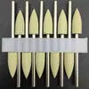 10 Piezas mango de 2.35mm cabeza de lijado de uñas de silicona cabeza de lijado de goma para pulir jade herramientas de pulido para productos de hueso