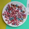 Verano 2025 nuevo color gelatina de princesa de hielo y nieve color amor parche plano DIY accesorios para el cabello hechos a mano accesorios para funda de teléfono móvil