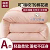 Algodón natural de grado A de Xinjiang, engrosado para abrigar, edredón de invierno, tamaño individual, adecuado para dormitorios de estudiantes, núcleo de edredón para todas las estaciones, edredón de primavera y otoño
