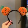 Accesorios para el Cabello de Muñeca de Dibujos Animados Adorno para la Cabeza de Rendimiento para Disfraz de Vacaciones de Mujer Diadema de Demonio Calabaza Divertida de Halloween