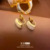 Brincos de Clipe Elegantes e Luxuosos para Bobina de Mosquito para Mulheres Sem Furos nas Orelhas, Brincos de Moda Exquisitos e Versáteis, Brincos Personalizados de Alta Qualidade para Atacado