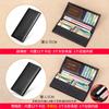 Fábrica de Artículos de Cuero Banyanu de Guangzhou Cartera Larga para Hombre Piel Genuina Ultradelgada Modelo Nuevo 2026 Becerro Suave Cartera con Cremallera