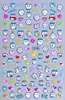 Novos Adesivos 5D Em relevo para Nail Art Desenho Animado Infantis Fofo Graffiti Gatinho Coelho Raposa Chikawa Snoopy
