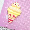 CUHK - Simulación de aperitivos para animales, accesorios de juego, crema de gel, horquilla para el pelo, taza de agua, carcasa de teléfono móvil, cuerda para la cabeza, material de decoración