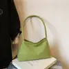 Bolso Casual Retro de Ante para Mujer 2025 Otoño e Invierno Nuevo Bolso de Hombro para el Trabajo Coreano de Nicho Bolso de Axila