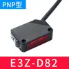 Sensor Fotoelétrico Refletivo Difuso Infravermelho Quadrado E3Z-D61/D62/D81/D82 Sensor Fotoelétrico NPN