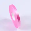 Ventas Directas de Fábrica Cinta de Color Decorativa de 0.8cm*50m Flor para Regalo Flor Rosa Empaque de Flores Cinta Tejida Decoración de Coche de Boda