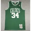 Selección Premium Transfronteriza Camisetas de Baloncesto NBA Celtics 5 Garnett 33 Bird 34 Pierce