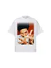 Nueva Camiseta de Manga Corta Pesada 100% Algodón Transpirable con Impresión Directa GD G-DRAGON Primavera/Verano 2027 Top de Pareja para Hombre