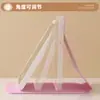 Espejo de Maquillaje LED con Luz, Adecuado para Dormitorios Universitarios, Uso de Escritorio, Alto Valor Estético, Ajustable, Portátil, Espejo Plegable