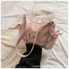 Bolsa de Axila Borboleta da Moda Feminina 2024 Nova Grande Capacidade Bolsa Tote para o Dia a Dia Bolsa de Ombro Quente Popular Este Ano