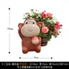 Adornos Lindos de Caricatura de los Doce Signos del Zodiaco, Decoraciones para Patio y Jardín, Macetas Creativas, Decoraciones de Exterior para Balcón