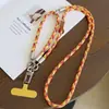 Diagonal Transfronteiriça Duas em Uma Cordão Longo para Celular de Pulso Destacável Fivela de Metal Corda de Segurança Emenda Artefato Anti-Perda