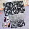 Suministro Transfronterizo de Juegos de Placas de Estampado para Uñas, Plantillas DIY de Transferencia para Uñas, Venta al por Mayor de Fabricantes