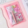 Set de Papelería de Año Nuevo, Cuaderno, Set de Bolígrafos de Gel, Paquete de Regalo, Regalo de Regreso a Clases para Estudiantes, Graduación, Premios de Fin de Curso