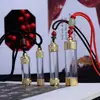 Pequena Garrafa Transparente Oca Pingente de Caixa de Medição Contendo Relíquia de Cinábrio Pingente de Garrafa Colar de Estilo Étnico para Mulheres e Homens Joias da Moda