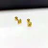 Tornillos de Hueso de Oreja de Acero de Titanio, Clavos de Hueso de Oreja de Celebridad de Internet, No se Desvanecen, No es Necesario Quitarlos al Bañarse y Dormir, Letras Hechas en Masa para Venta al por Mayor del Fabricante