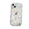 Funda de Teléfono Floral Colorida Adecuada para iPhone 17, Funda Anti-Caídas 16 para Mujer para Apple 13, Funda de Teléfono con Cadena de Flores Primavera y Verano 12