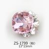 Nueva Celebridad de Internet Lujo Pila Taladro Estilo Lujo Ligero Color Mágico Super Brillante Decoraciones Finas para Uñas Venta al por Mayor ZS1793