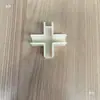 Clips de fijación de plástico de ranura cruzada de 8 mm 5 mm 6 mm 10 mm para vidrio acrílico y tablero KT, clips para acuario