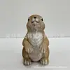 Decoración de Pascua Nueva y Creativa Transfronteriza Conejito Sonriente Estatua de Conejo Artificial Patio Jardín Hogar Escritorio