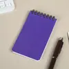 Caderno com Encadernação Espiral em Estoque, Caderno Simples Espesso Personalizado para Reuniões de Escritório, Bloco de Notas com Pauta Específico para Estudantes com Acabamento Fosco