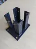 Poste de Cerca de Liga de Alumínio/Madeira-Plástico 80*80mm Pé/Peça de Fixação/Base (Galvanizado a Quente)
