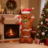 Papai Noel Inflável Natal Halloween Modelo Inflável para Decoração de Cena de Atmosfera de Shopping e Ornamentação