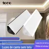 Led Light-Emitting Gypsum Strip Lights for Corners, Living Room Ceiling, No Need for Ceiling Installation, Double-Sided Light Strip