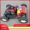 Deslizando a tração nas quatro rodas cortador de controle remoto pequeno cortador de quatro tempos cortador de rodas pomar agrícola inteligente
