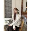 Suéter de Punto de Color Sólido con Canalé de Cuello Alto para Mujer Otoño Invierno Suave Pegajoso Manga Larga Capa Base Top Cálido Morado Taro