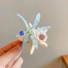 Grampo de Cabelo para Férias de Verão na Beira-Mar para Mulheres, Presilha de Cabelo Estrela do Mar Colorida, Estilo Doce e Sofisticado, Acessório de Cabelo Exquisito Estilo Coreano para Fotos
