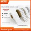 Etiqueta RFID Flexível Anti-Metal Equipamento Inventário Papel Revestido Impressível Chip Mr6 Etiqueta Eletrônica de Ultra Alta Frequência