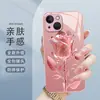 Artículo de comida para llevar de gran venta: Funda para iPhone 18 Pro con Flor de Rosa Rosa Tridimensional, Cubierta Protectora Anti-Rayones para iPhone Air