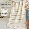 Toalla de baño de gasa de cáñamo, extragrande y gruesa, suave y transpirable, adecuada para adultos y niños, para uso doméstico, muy absorbente y de secado rápido, ideal para el baño