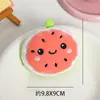 Pingente de pelúcia série frutas, melancia simulada, maçã, abacaxi, broche DIY, acessórios de vestuário, acessórios de bolsa