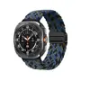 Venta al por mayor de fábrica Adecuado para Samsung Galaxy Watch8 Correa de bucle trenzado de nailon con hebilla magnética de cuatro puntas de metal