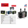 Altavoz Bluetooth Exterior Multifuncional Sing-E Zqs-816T Alimentado por Energía Solar con Ranura para Tarjeta + Función de Radio FM