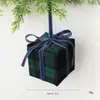 Novo produto transfronteiriço Natal 8cm ornamento de bola de Natal de veludo, bola de decoração de árvore de Natal de espuma de veludo atacado