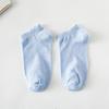 Calcetines Cortos para Mujer, Calcetines de Barco de Verano Bajos de Colores Caramelo, Frescos, Transpirables, Secos, Versátiles, Casuales, Delgados, Antideslizantes