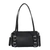 Bolso Cuadrado Pequeño Retro de Diseño Único para Mujer 2026 Nueva Moda para el Trabajo Bolso de Hombro Cruzado Estilo Simple