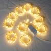 Novos adereços de casamento lâmpada de fio de cobre lâmpada LED dente-de-leão lâmpada de fogos de artifício plugue de chão palco de casamento teto lustre de fogos de artifício