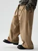 Pantalones Casuales Largos de Botones Elegantes para Niños, Primavera 2026, Rectos Holgados Versátiles, de Vestir Modernos