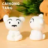Adornos y Accesorios Miniatura Creativos Hechos a Mano DIY de Color Sólido Dibujos Animados de Resina 3D para Perro Mascota