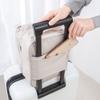 Bolsa de Armazenamento de Sapatos em Sarja de Grande Capacidade, Bolsa Portátil Impermeável de Tecido de Três Camadas, Pode Ser Fixada a um Carrinho, Bolsa de Armazenamento de Sapatos