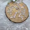 Cristal Blanco Natural, Cristal Rosa, Amatista, Cuentas Separadoras Aleatorias, Cuentas Sueltas, Pulsera Semi-terminada, Accesorios para Pulseras DIY