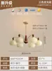 Candelabro Estilo Medieval para Sala de Estar Lámpara Retro Francesa para Comedor Lámpara Principal para Dormitorio Lámparas de Madera Maciza y Vidrio para Pasillo Comedor Habitación